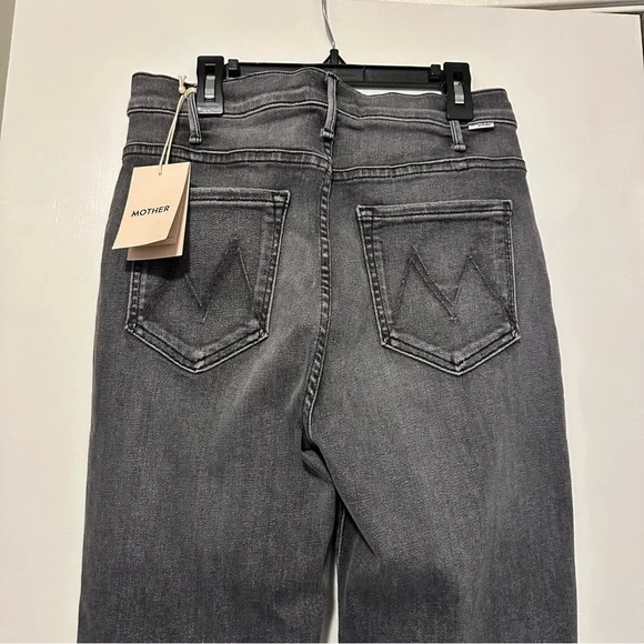 NWT Mother Hustler Heel jeans Magic 8 Ball size 29 gray - Picture 5 of 11